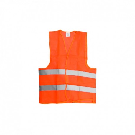 CHALECO REFLECTIVO NARANJA FLUORESCENTE