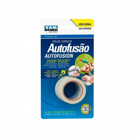 CINTA DE AUTOFUSION 25MMX 1M BLISTER TEK