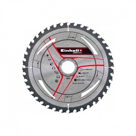 EINHELL DISCO 8  MADERA 210M X 30MM 40T