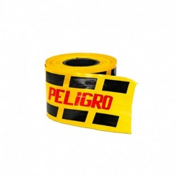 CINTA PELIGRO x 100MTS AMARILLA