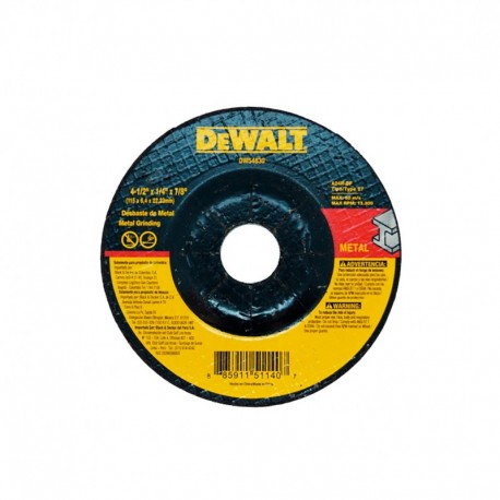 DISCO DEWALT PULIR METAL 4 1/2