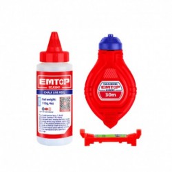 EMTOP CIMBRA DE TIZA 30MTS + NIVEL S/E