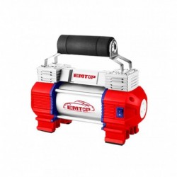 EMTOP COMPRESOR AIRE 12V 120PSI+ACCE IND