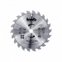 KWB DISCO P/SIERRA CIRCULAR INAL 165MM X