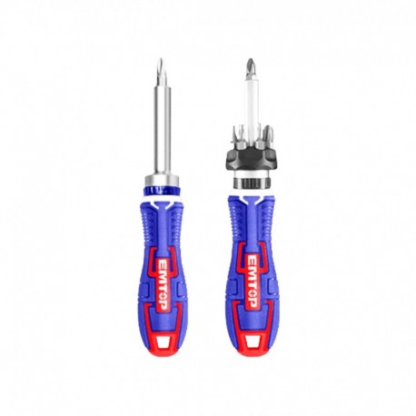 EMTOP DESTORNILLADOR RACHE CR V 8PCS ENC