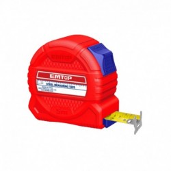 EMTOP FLEXOMETRO 5MTS CINTA 25MM DOB CAR