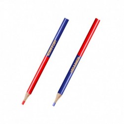 EMTOP LAPIZ BICOLOR OVALADO 12PCS TOP VA