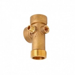 MOTOBOMBA CONECTOR BRONCE 4 VIAS SK20 B