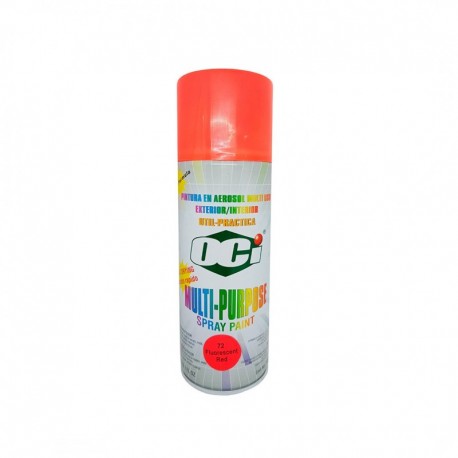 PINTURA AEROSOL  72 ROJO FLUORESCENTE