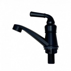 LLAVE LAVAMANOS CRUCETA NEGRA FOCCI