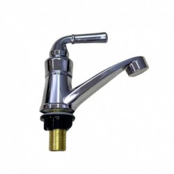 LLAVE LAVAMANOS PALANCA CROMADA FOCCI