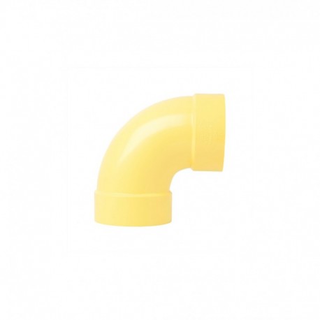 SANITARIO CODO PVC CxC 1 1/2  x 90 GRADO