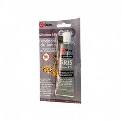 SILICONA ALTA TEMPERATURA GRIS 85GR RINO