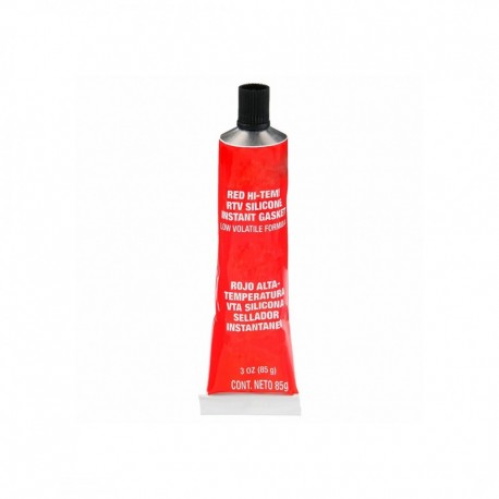 SILICONA ALTA TEMPERATURA ROJA 85GR