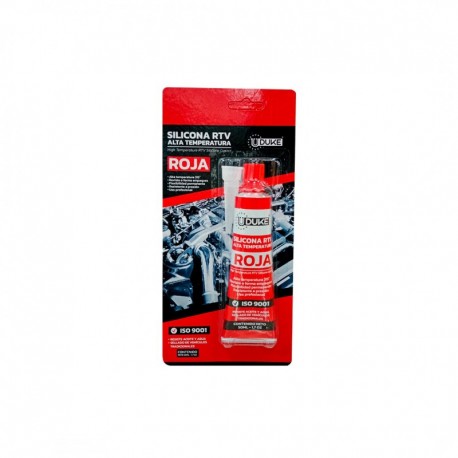 SILICONA UDUKE A/TEMPERATURA ROJA 50GR