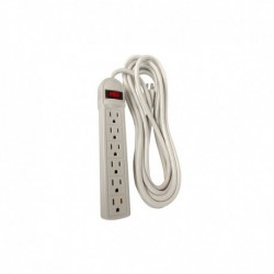 TOMA MULTIPLE 6 SALIDAS x 3MTS TITANIUM