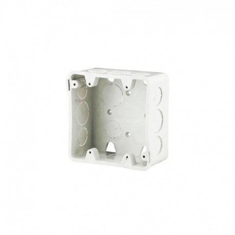 CAJA PLASTICA PVC 4*4 INDUMA BLANCA
