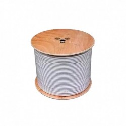 CABLE COAXIAL RG6 X 305 MTS BLANCO