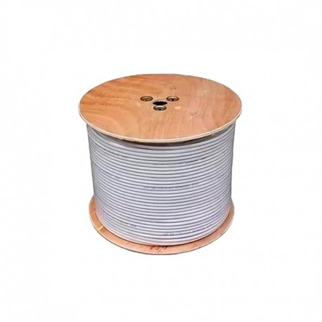 CABLE COAXIAL RG6 X 305 MTS BLANCO