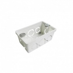 CAJA PLAS C/INSERTO METALICO INDUMA 2X4